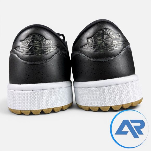 Nike Air Jordan Retro 1 Low Golf Shoes \'Black Gum\' Men\'s Size 8 DD9315-005